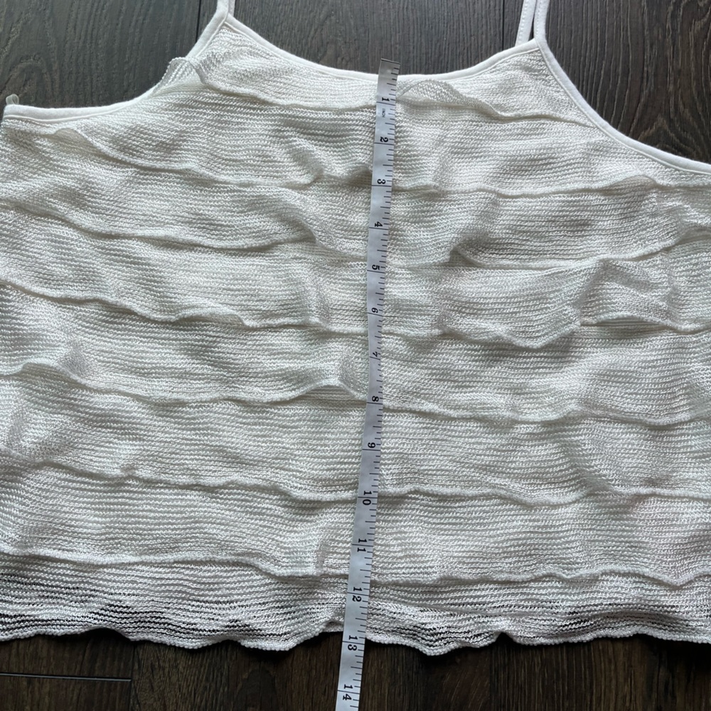 NWOT Timing Ruffle Tank Top - Picture 6 of 8